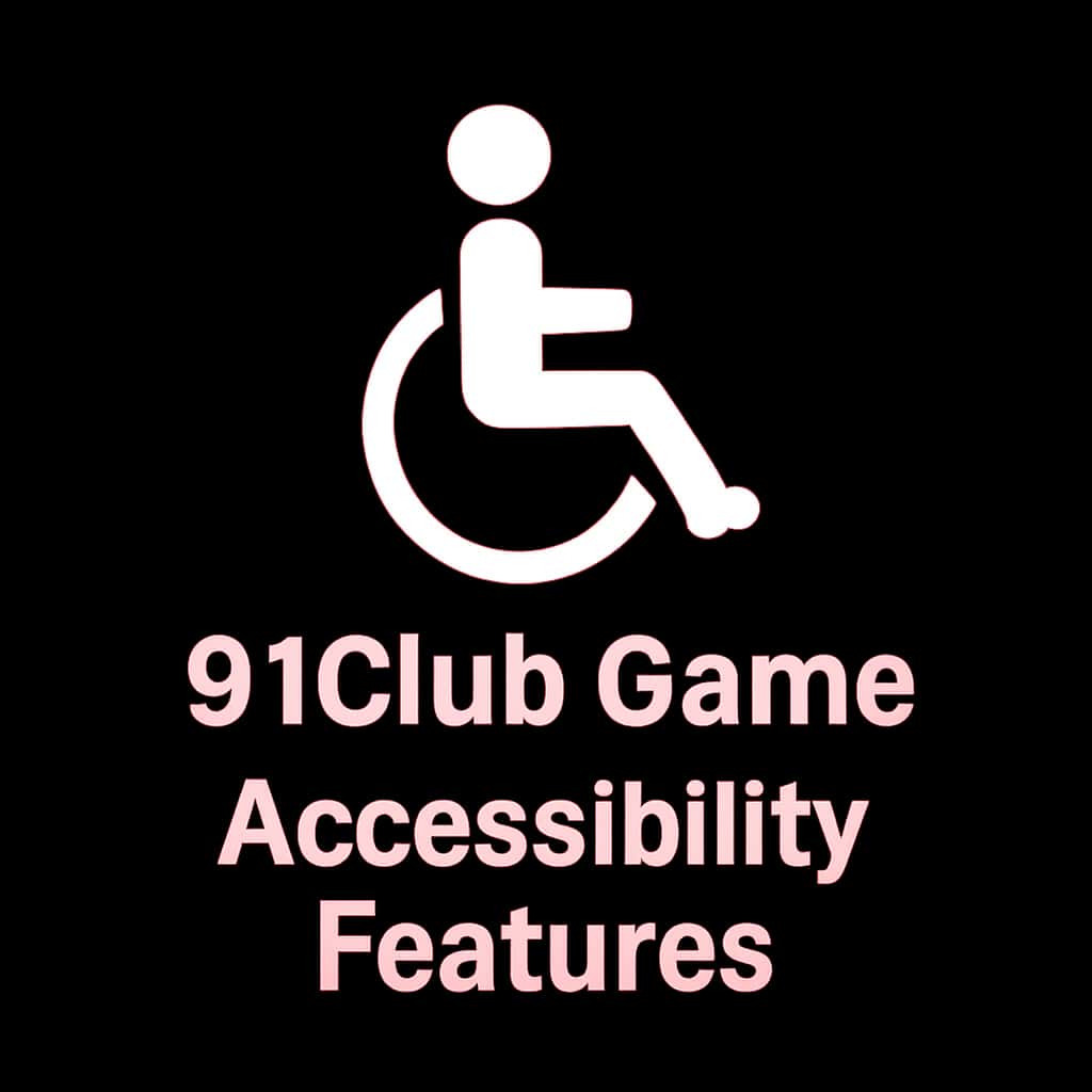 Icon representing accessibility features of 91Club Game.