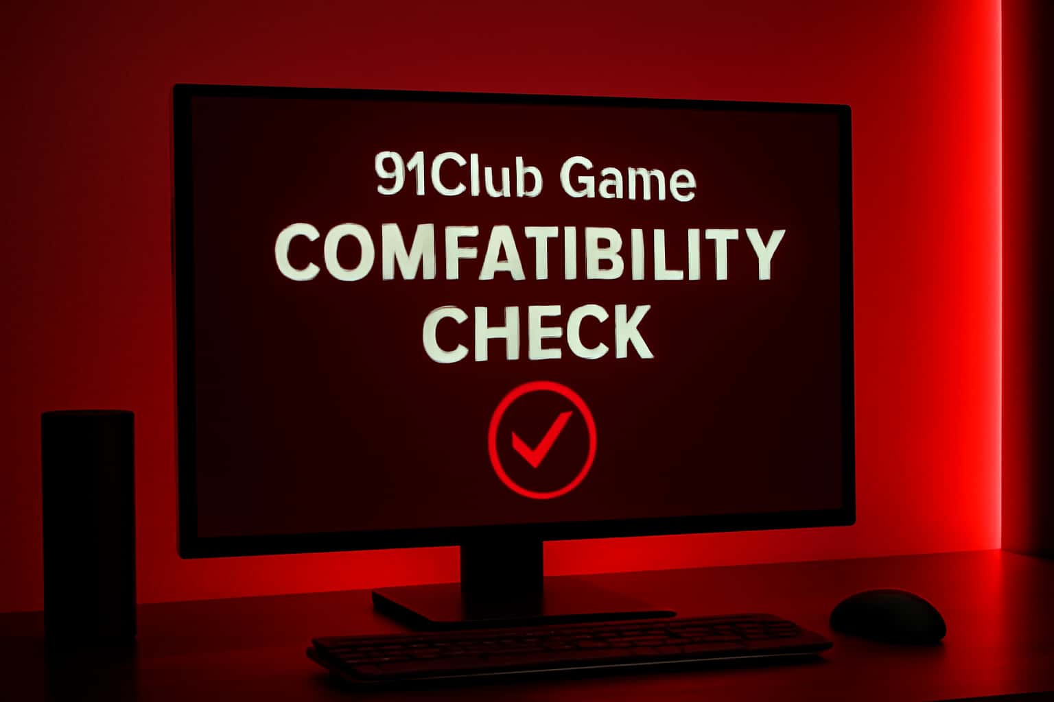 An illustration demonstrating device compatibility for the 91Club Game.