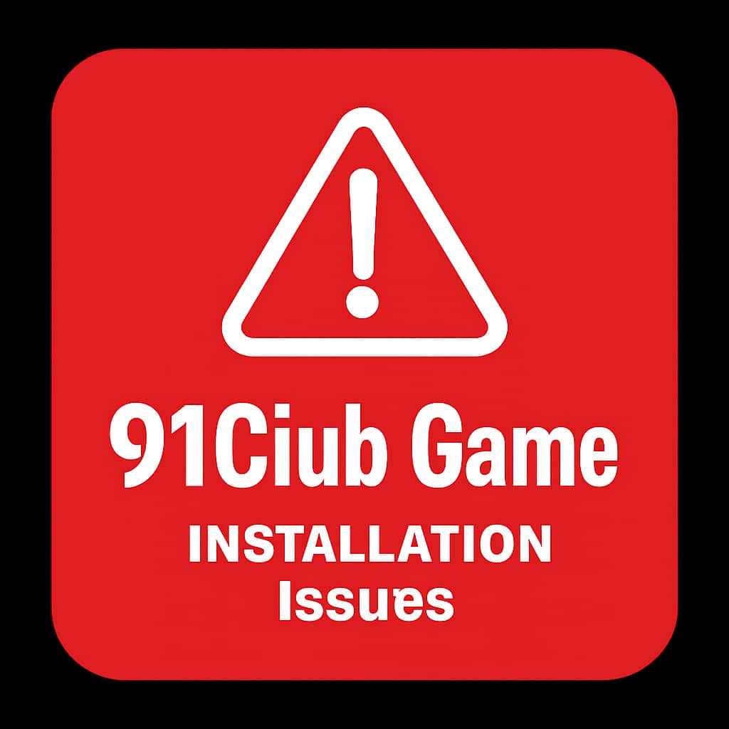 A badge indicating support for 91Club Game installation.