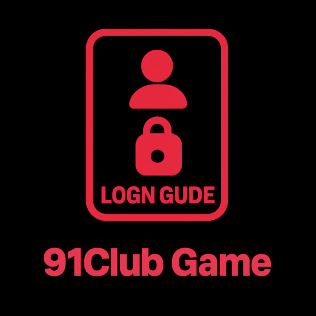 Badge design indicating help resources for 91Club Game login.