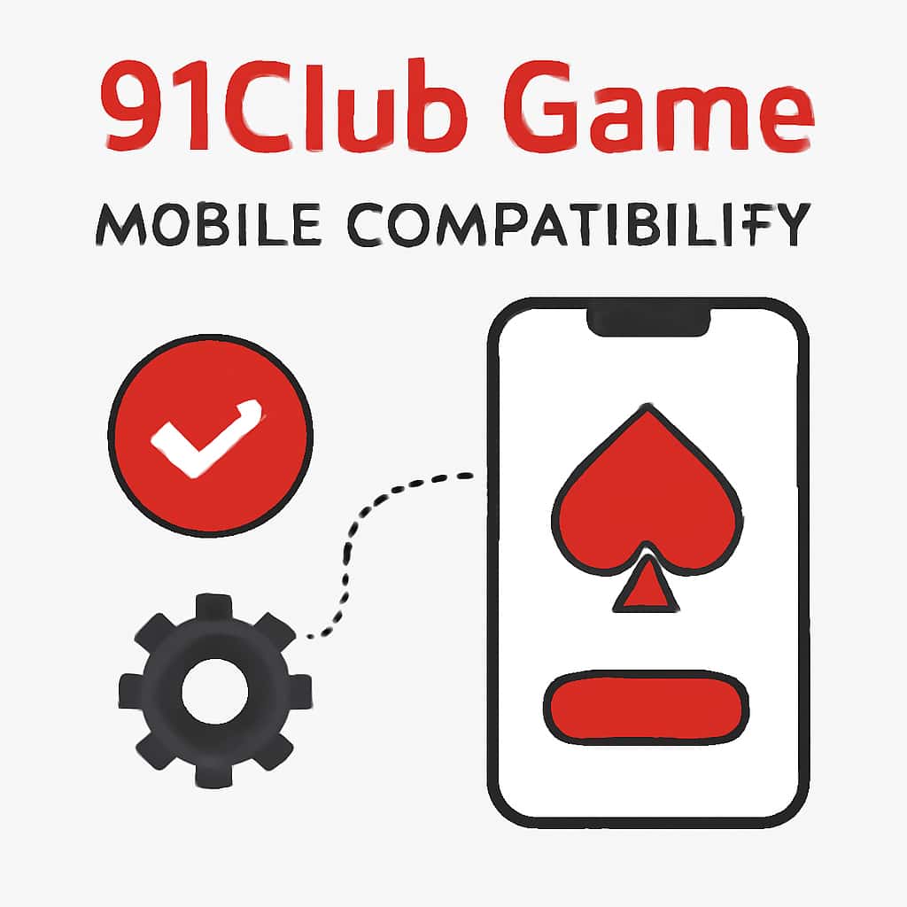 An educational diagram illustrating 91Club Game Mobile Compatibility.