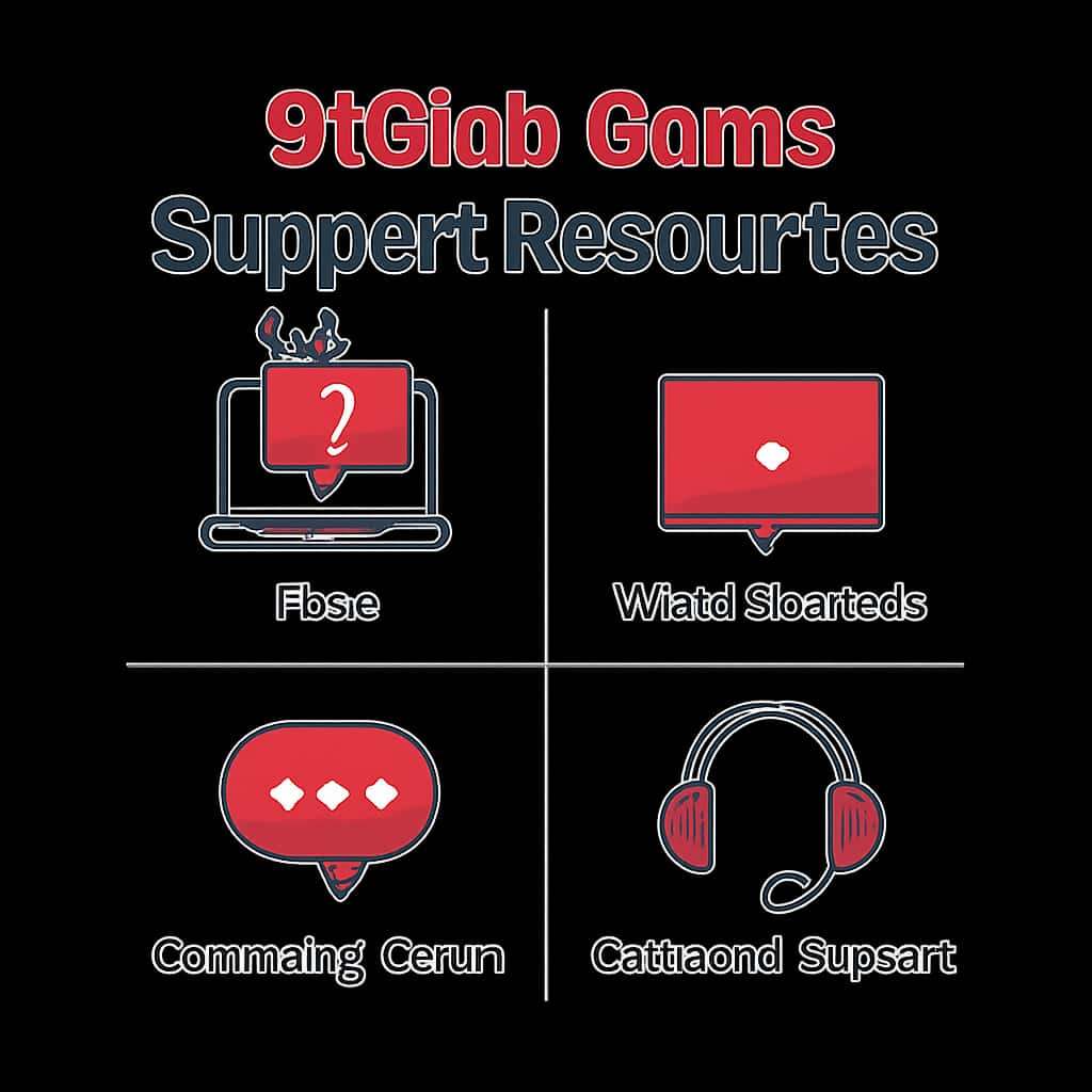 Illustration explaining 91Club Game Support Resources.