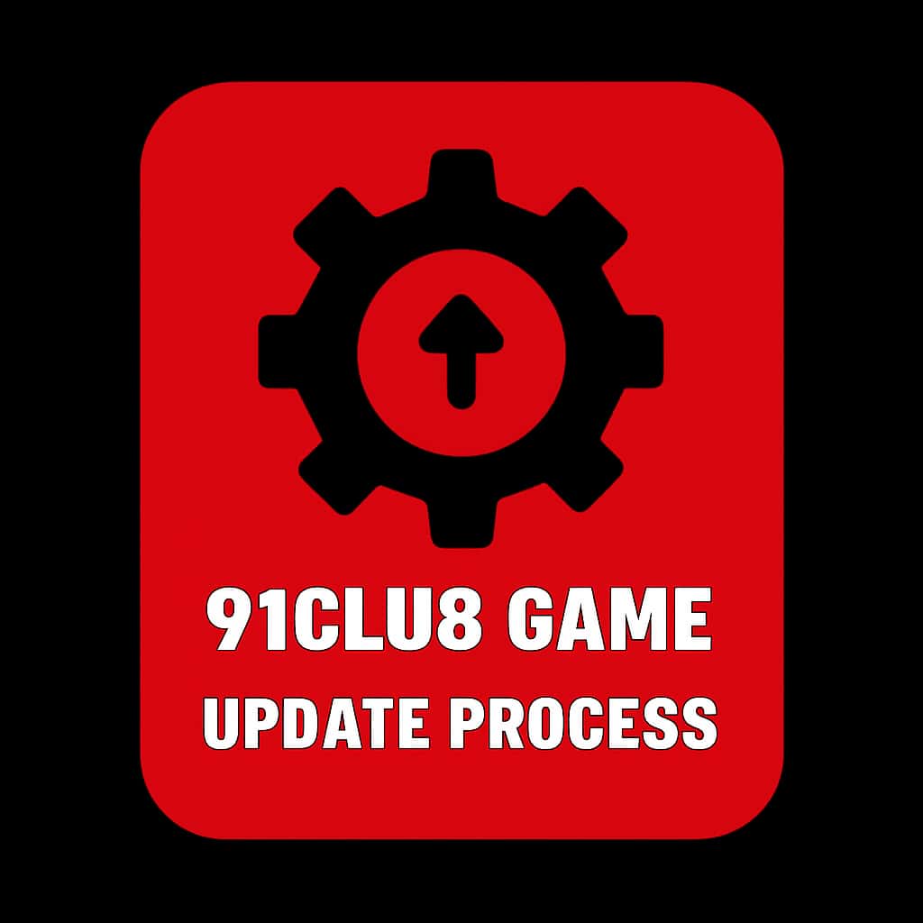 A professional badge indicating the 91Club Game update process.