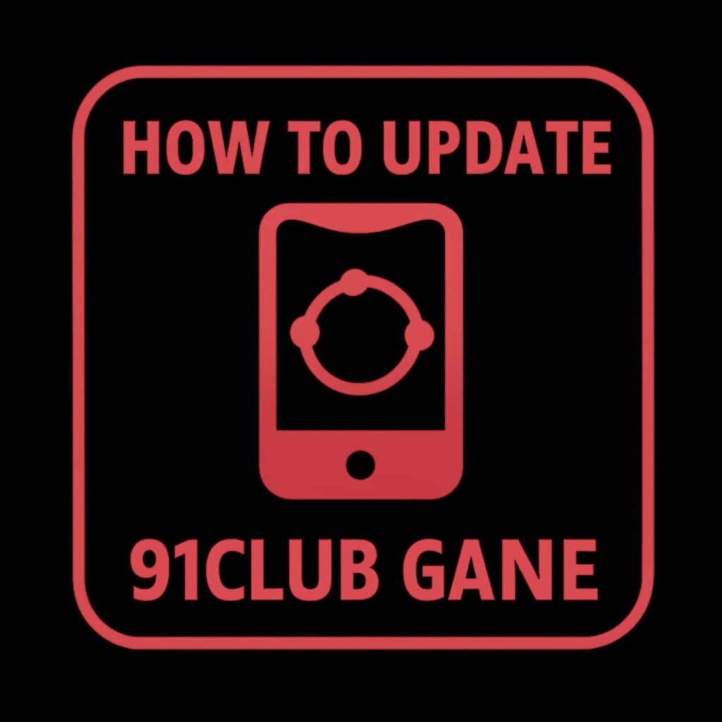 Icon representing the guide for updating the 91Club Game.
